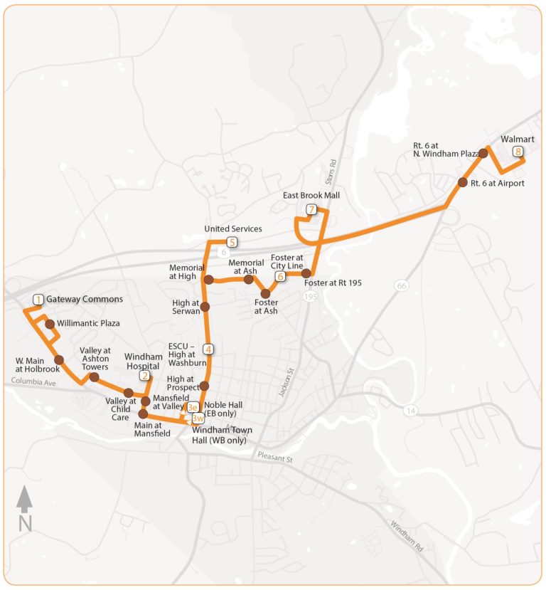 672 Willimantic Central Windham Region Transit District